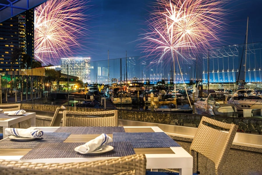 Sally's at Manchester Grand Hyatt